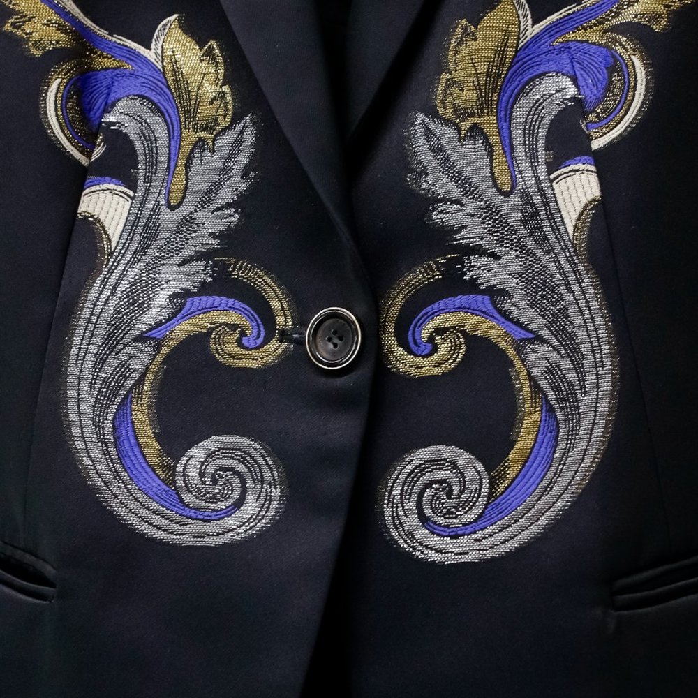 Versace Rococo Jacquard Blazer - Picture 9 of 16